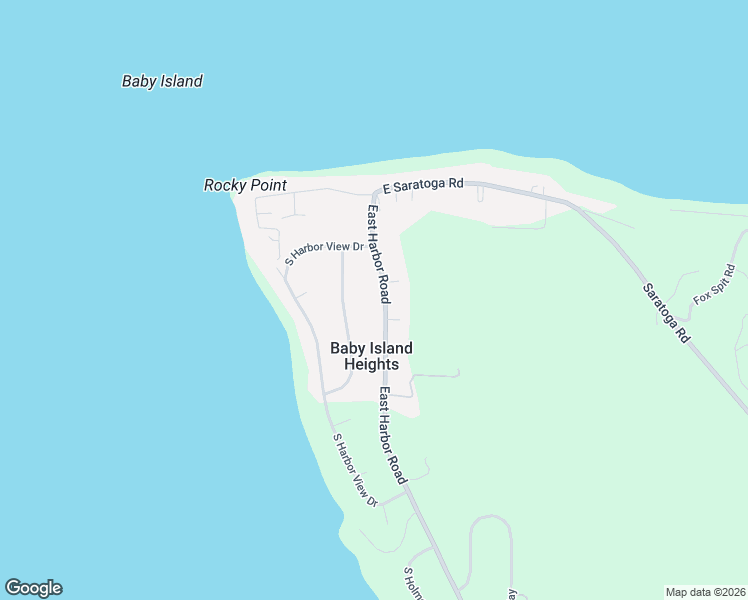 map of restaurants, bars, coffee shops, grocery stores, and more near 3256 East Harbor Road in Langley