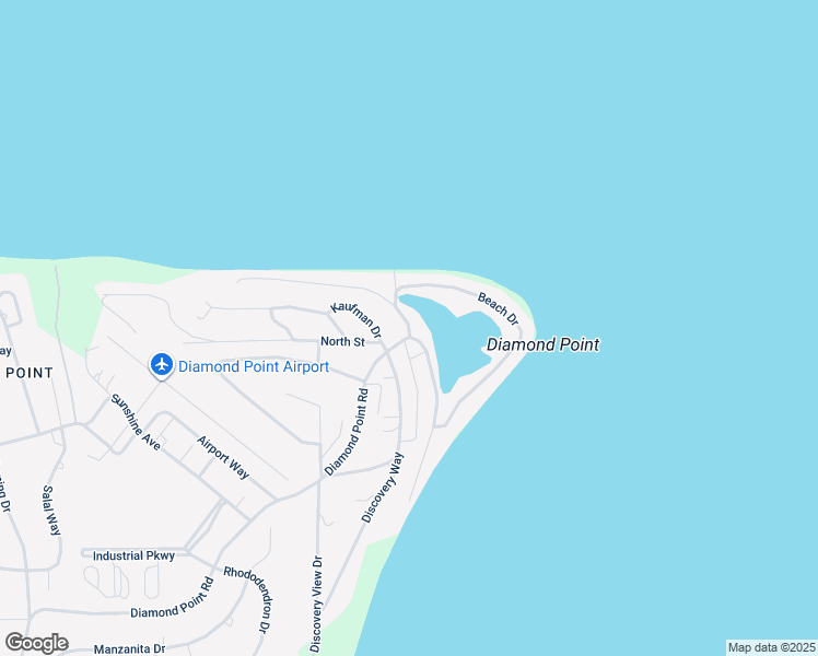 map of restaurants, bars, coffee shops, grocery stores, and more near 11 North Diamond Shore Lane in Sequim