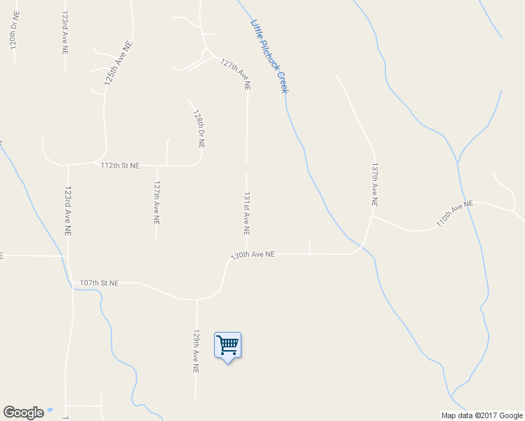 map of restaurants, bars, coffee shops, grocery stores, and more near 10929 131st Avenue Northeast in Lake Stevens