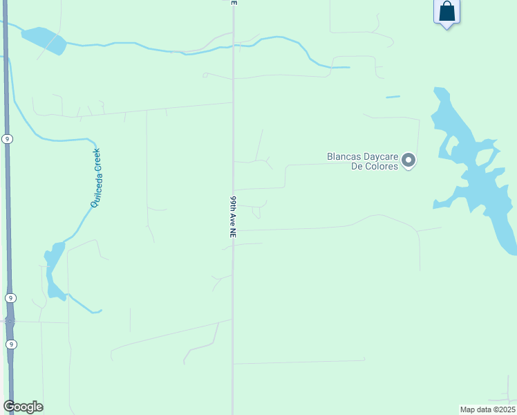 map of restaurants, bars, coffee shops, grocery stores, and more near 11015 99th Avenue Northeast in Arlington