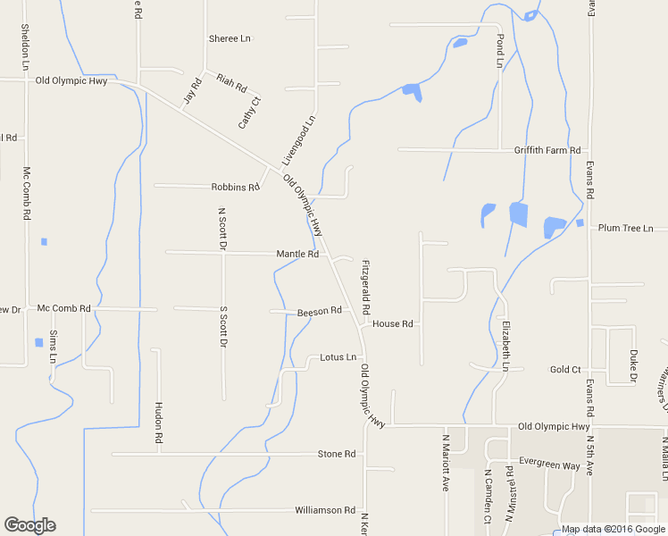 map of restaurants, bars, coffee shops, grocery stores, and more near 8874 Old Olympic Highway in Sequim