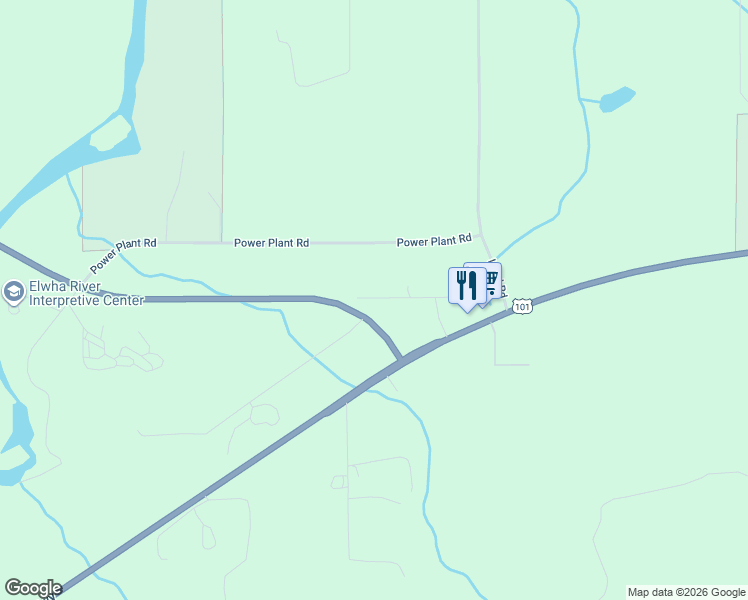 map of restaurants, bars, coffee shops, grocery stores, and more near 60905-60953 Strait Of Juan de Fuca Highway in Port Angeles