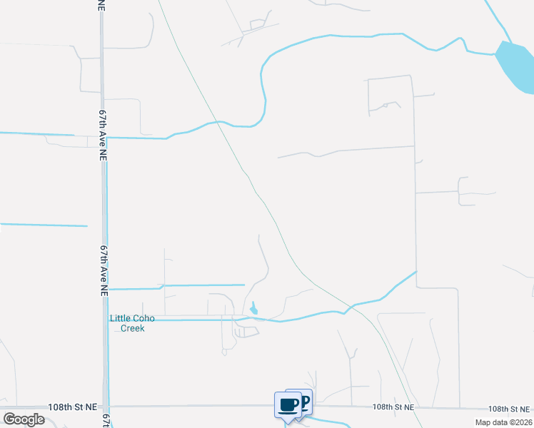 map of restaurants, bars, coffee shops, grocery stores, and more near 11407 73rd Avenue Northeast in Arlington
