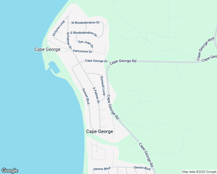 map of restaurants, bars, coffee shops, grocery stores, and more near 161 Quinault Loop in Port Townsend