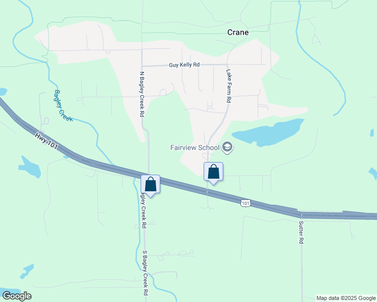 map of restaurants, bars, coffee shops, grocery stores, and more near 161 Lake Farm Road in Port Angeles
