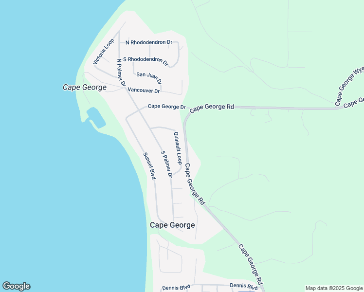 map of restaurants, bars, coffee shops, grocery stores, and more near 161 Quinault Loop in Port Townsend
