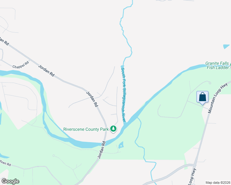 map of restaurants, bars, coffee shops, grocery stores, and more near 11428 192nd Drive Northeast in Arlington