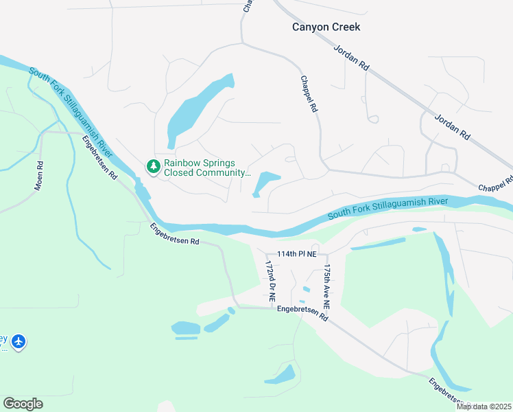 map of restaurants, bars, coffee shops, grocery stores, and more near 17123 116th Place in Arlington