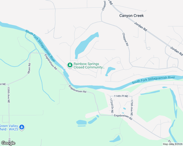 map of restaurants, bars, coffee shops, grocery stores, and more near 16924 117th Place Northeast in Arlington