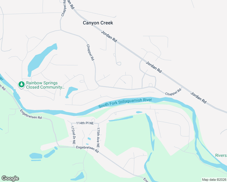map of restaurants, bars, coffee shops, grocery stores, and more near 17707 Chappel Road in Arlington