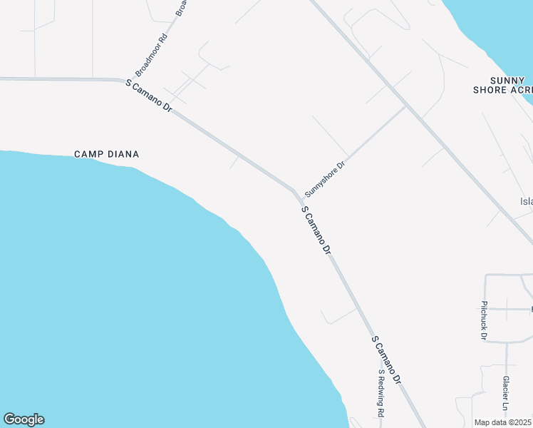 map of restaurants, bars, coffee shops, grocery stores, and more near 3288 South Camano Drive in Camano