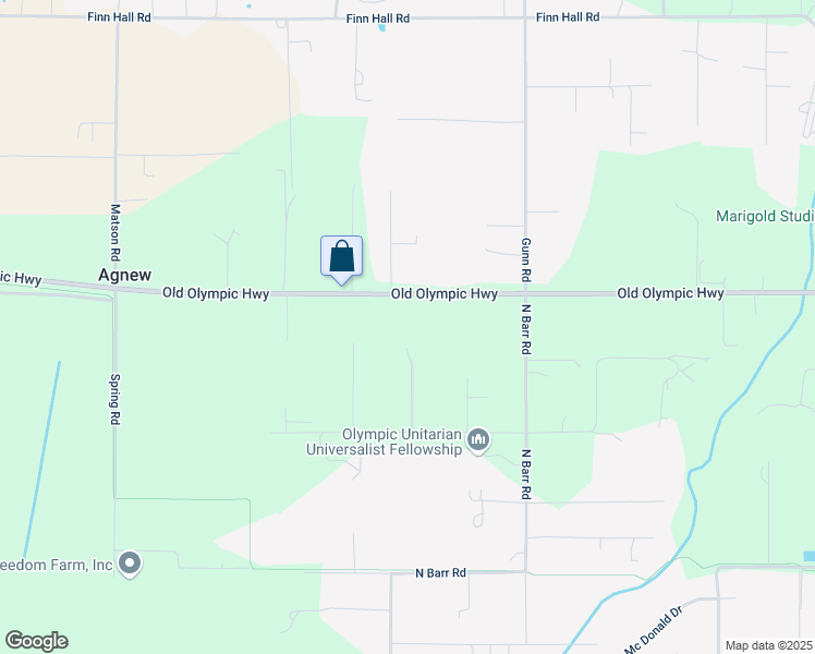 map of restaurants, bars, coffee shops, grocery stores, and more near Olympic Discovery Trail in Port Angeles