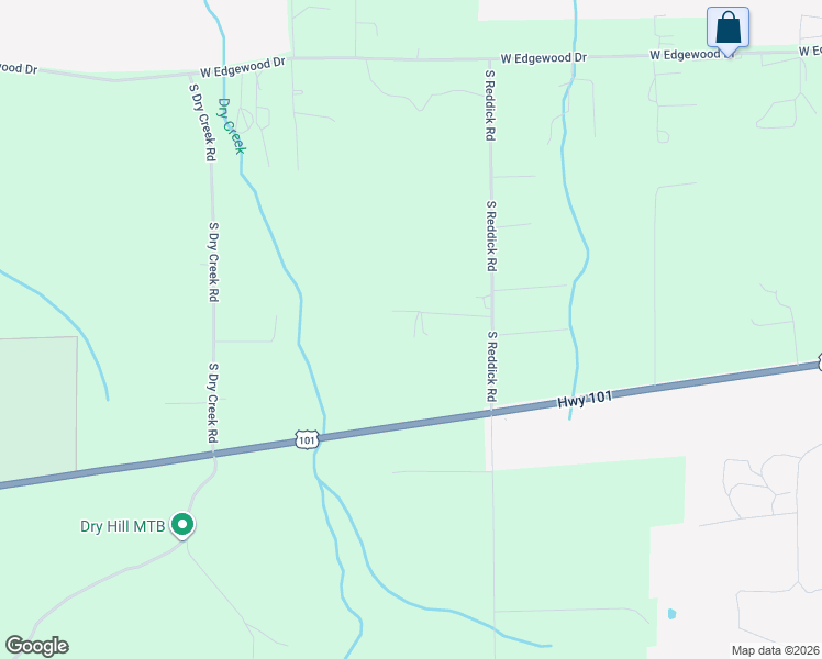map of restaurants, bars, coffee shops, grocery stores, and more near 2591 West Jakes Road in Port Angeles