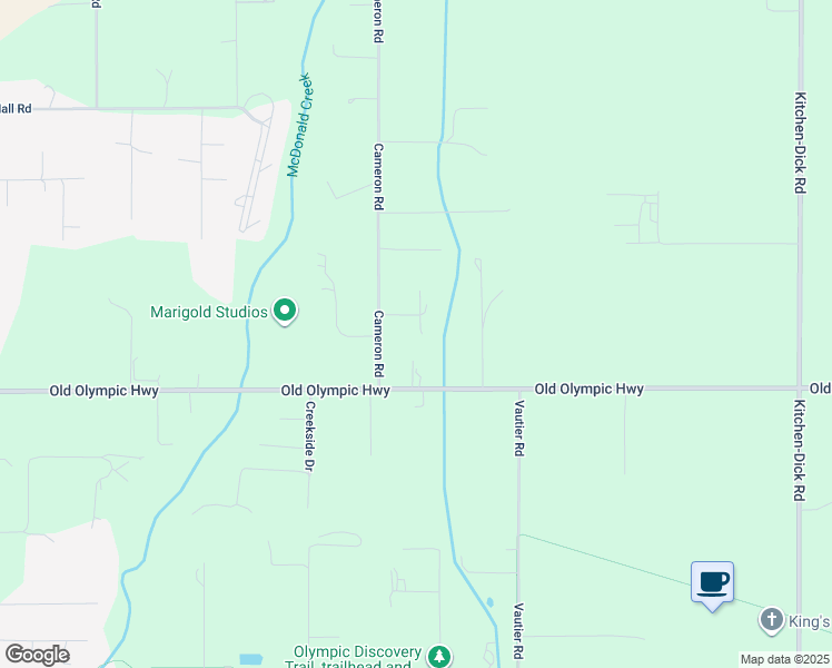 map of restaurants, bars, coffee shops, grocery stores, and more near 80 Cameron Acres Lane in Sequim