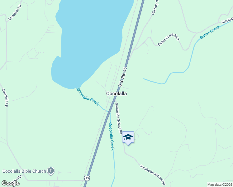 map of restaurants, bars, coffee shops, grocery stores, and more near in Cocolalla