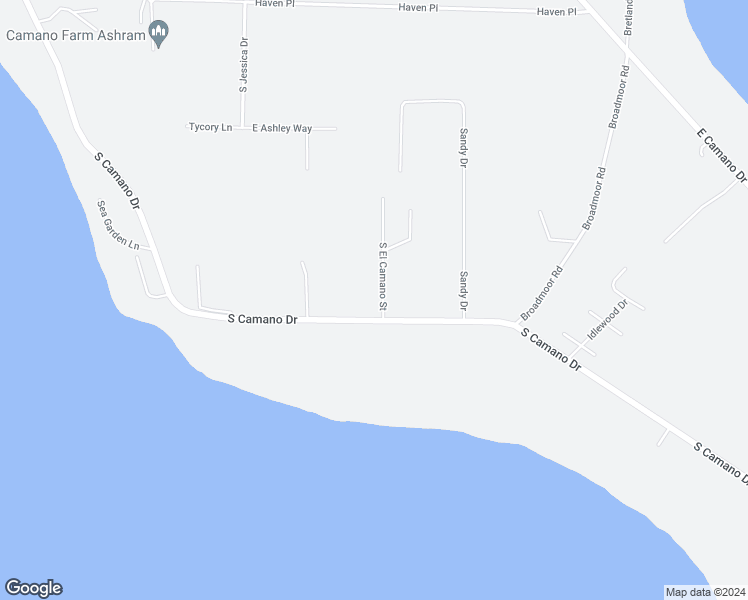 map of restaurants, bars, coffee shops, grocery stores, and more near 2784 South El Camano Street in Camano