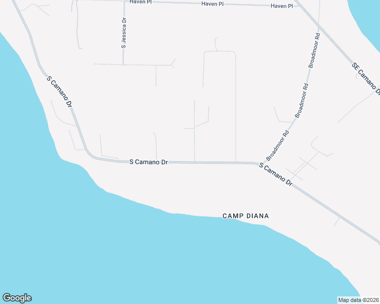 map of restaurants, bars, coffee shops, grocery stores, and more near 2784 South El Camano Street in Camano