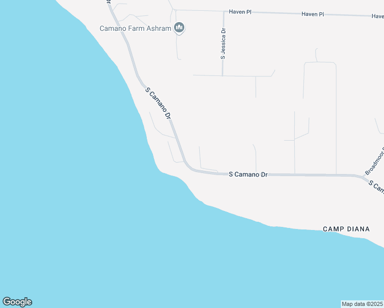 map of restaurants, bars, coffee shops, grocery stores, and more near 2776 South Utopian Way in Camano Island