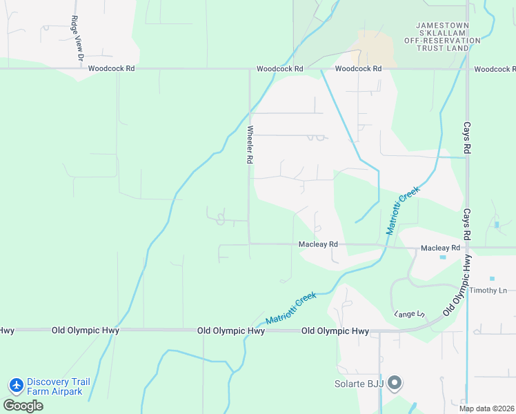map of restaurants, bars, coffee shops, grocery stores, and more near 72 Penny Lane in Sequim