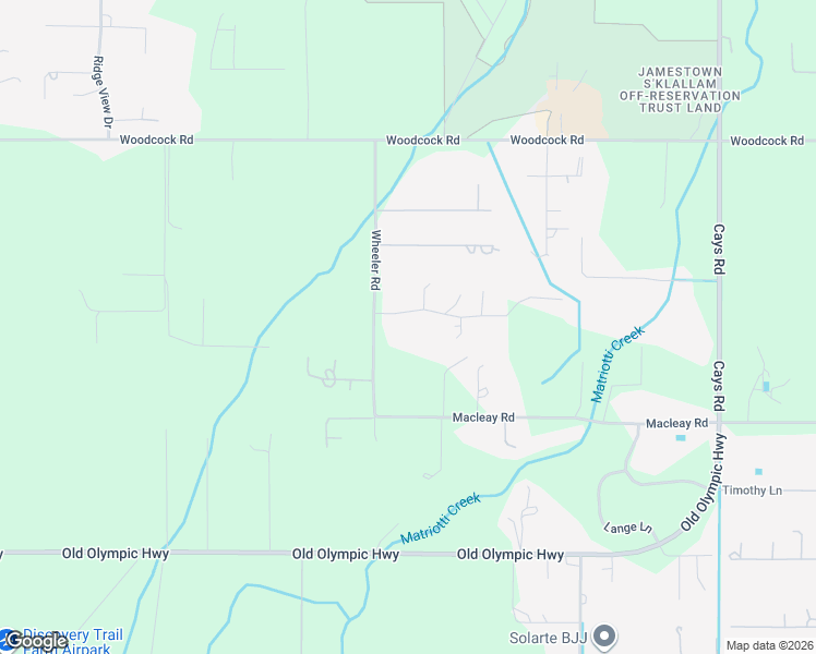 map of restaurants, bars, coffee shops, grocery stores, and more near 72 Penny Lane in Sequim