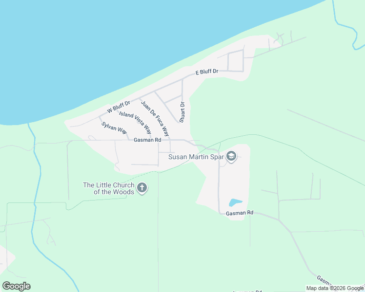 map of restaurants, bars, coffee shops, grocery stores, and more near 1102 Gasman Road in Port Angeles