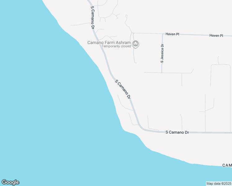map of restaurants, bars, coffee shops, grocery stores, and more near 2708 South Camano Drive in Camano