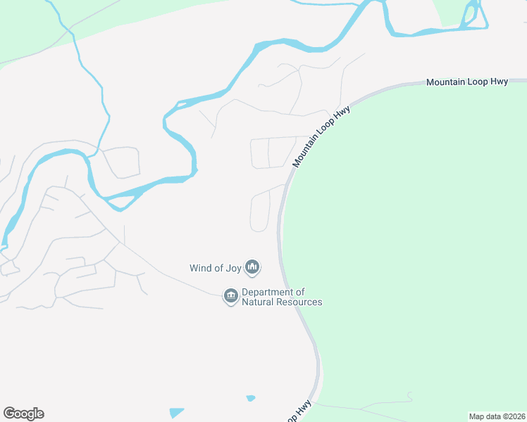 map of restaurants, bars, coffee shops, grocery stores, and more near 12733 East Macs Loop Road in Granite Falls