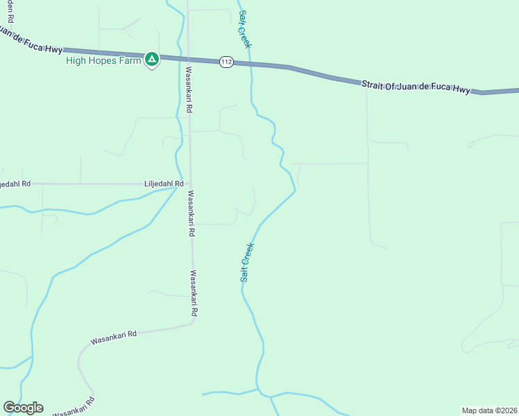 map of restaurants, bars, coffee shops, grocery stores, and more near 477 Wasankari Road in Port Angeles