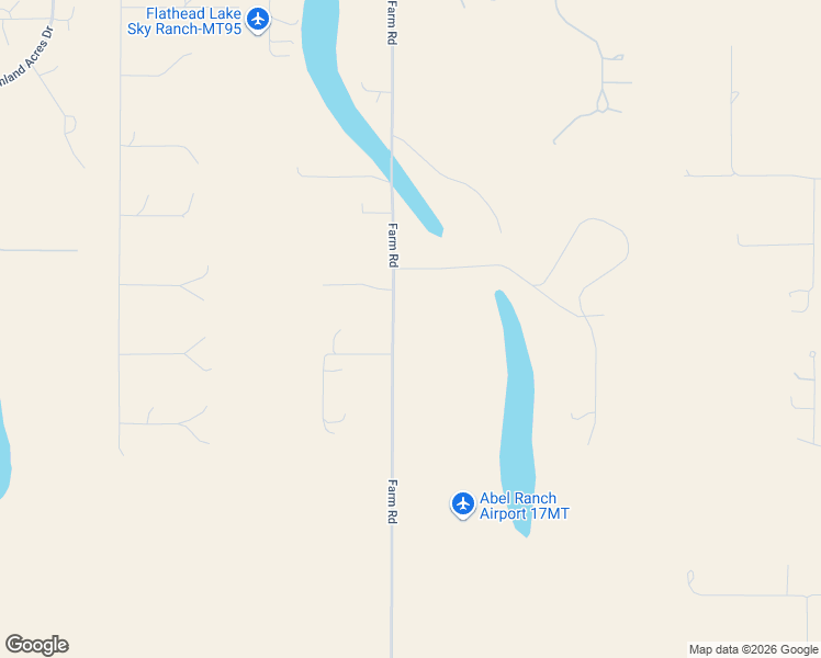 map of restaurants, bars, coffee shops, grocery stores, and more near 569 Farm Road in Kalispell