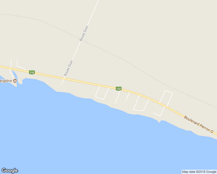 map of restaurants, bars, coffee shops, grocery stores, and more near 278 Boulevard Perron Ouest in Caplan