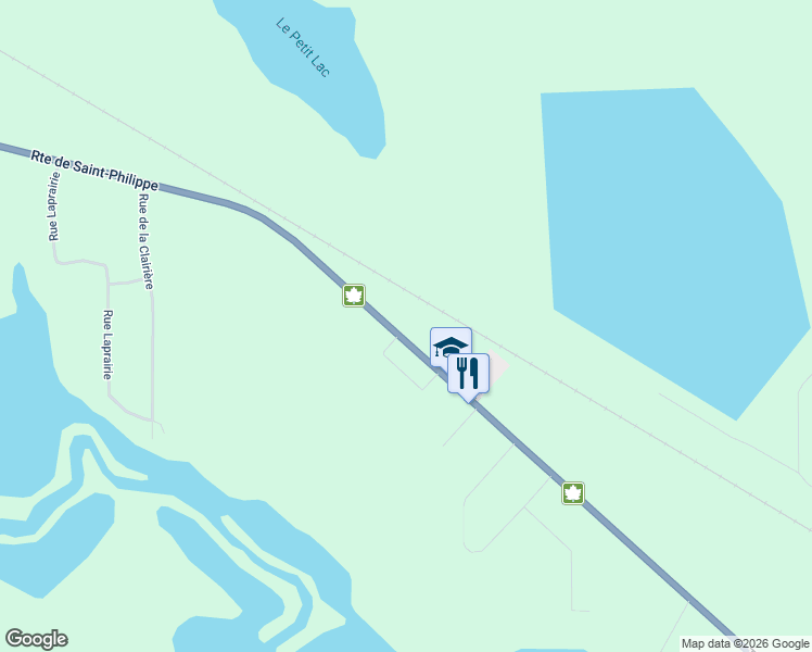map of restaurants, bars, coffee shops, grocery stores, and more near 1448 Route de Saint-Philippe in Val-d'Or