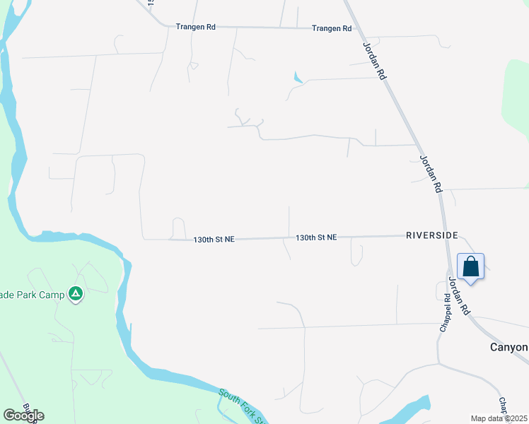 map of restaurants, bars, coffee shops, grocery stores, and more near 16309 130th Street Northeast in Arlington