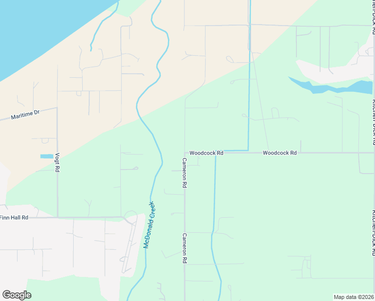 map of restaurants, bars, coffee shops, grocery stores, and more near 852 Cameron Road in Sequim