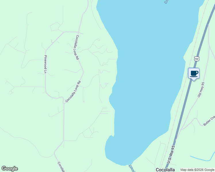 map of restaurants, bars, coffee shops, grocery stores, and more near 99 Sandy Drive in Cocolalla