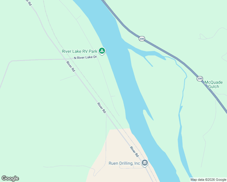 map of restaurants, bars, coffee shops, grocery stores, and more near 443 Riverlake Drive in Clark Fork
