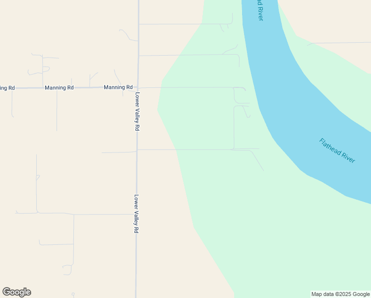 map of restaurants, bars, coffee shops, grocery stores, and more near 3397 Lower Valley Road in Kalispell