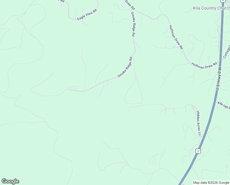 map of restaurants, bars, coffee shops, grocery stores, and more near 282-318 Smoke Ridge Road in Kila