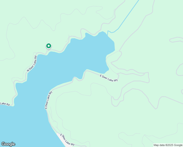 map of restaurants, bars, coffee shops, grocery stores, and more near 47482 East Deer Lake Way in Loon Lake