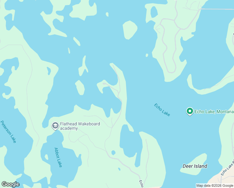 map of restaurants, bars, coffee shops, grocery stores, and more near 599-699 East Village Drive in Bigfork
