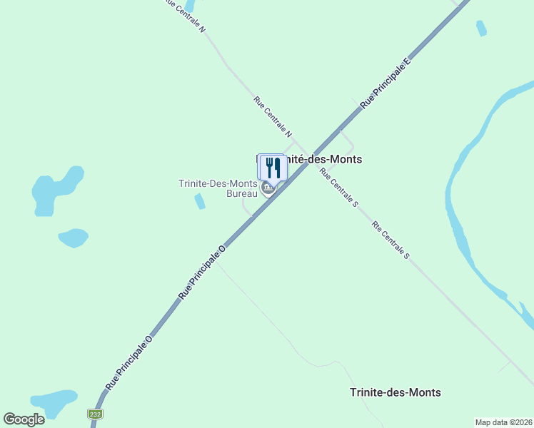 map of restaurants, bars, coffee shops, grocery stores, and more near 23 Rue Principale Ouest in La Trinité-des-Monts