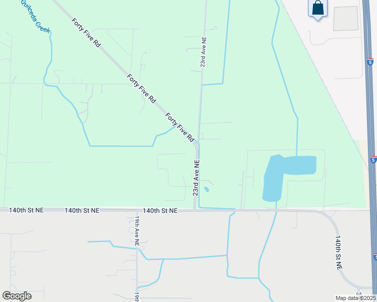 map of restaurants, bars, coffee shops, grocery stores, and more near 2209 143rd Place Northeast in Marysville
