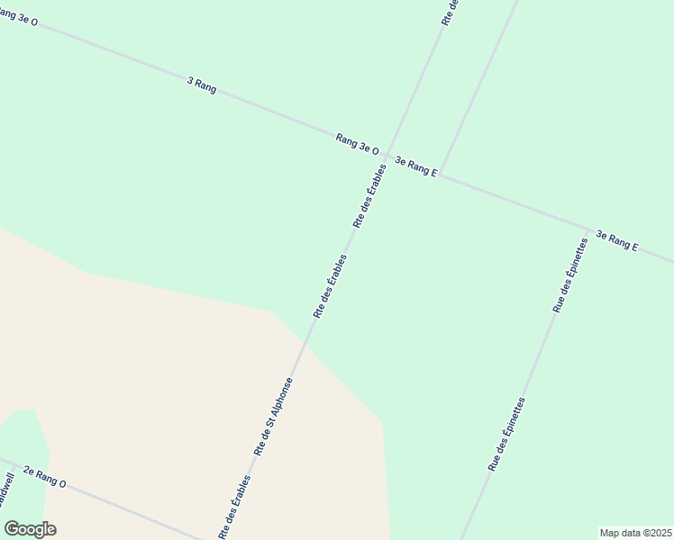 map of restaurants, bars, coffee shops, grocery stores, and more near Route des Érables in Gaspésie–Îles-de-la-Madeleine