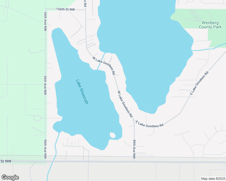 map of restaurants, bars, coffee shops, grocery stores, and more near 14800 West Lake Goodwin Road in Stanwood