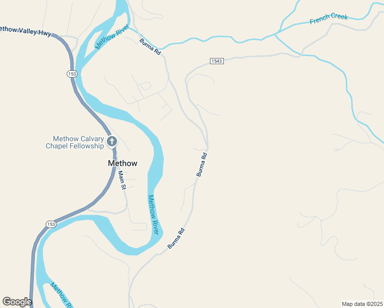 map of restaurants, bars, coffee shops, grocery stores, and more near 297 Burma Road in Methow