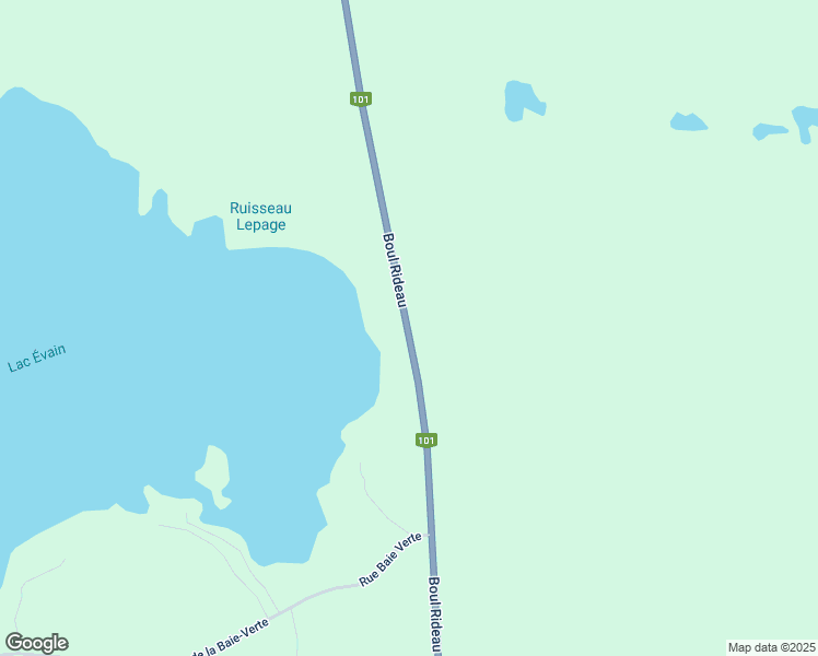 map of restaurants, bars, coffee shops, grocery stores, and more near Québec 101 in Rouyn-Noranda