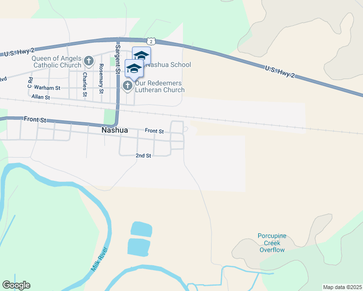 map of restaurants, bars, coffee shops, grocery stores, and more near 227 Fox Farm Road in Nashua