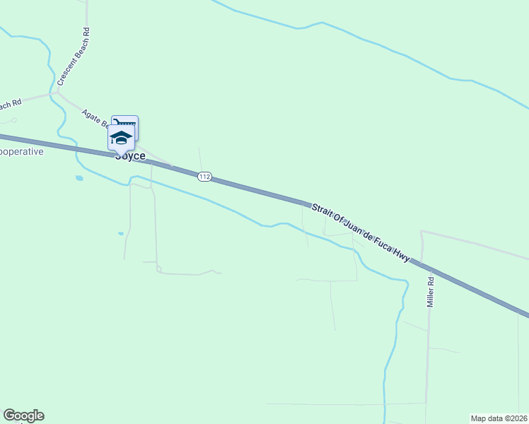 map of restaurants, bars, coffee shops, grocery stores, and more near 51394 Washington 112 in Port Angeles