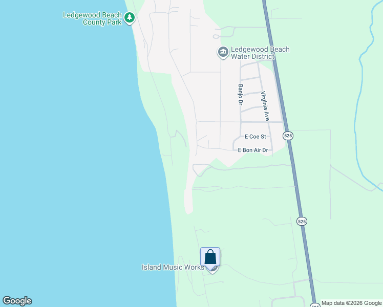 map of restaurants, bars, coffee shops, grocery stores, and more near 2045 Fircrest Avenue in Coupeville
