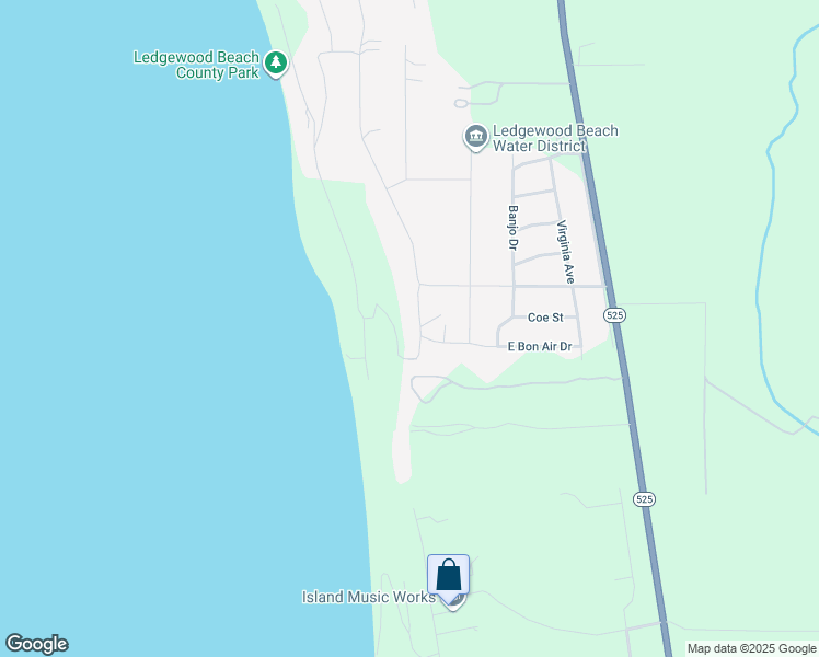 map of restaurants, bars, coffee shops, grocery stores, and more near 2026 Fircrest Avenue in Coupeville