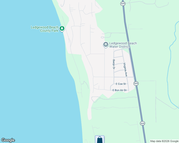map of restaurants, bars, coffee shops, grocery stores, and more near 1976 Fircrest Avenue in Coupeville
